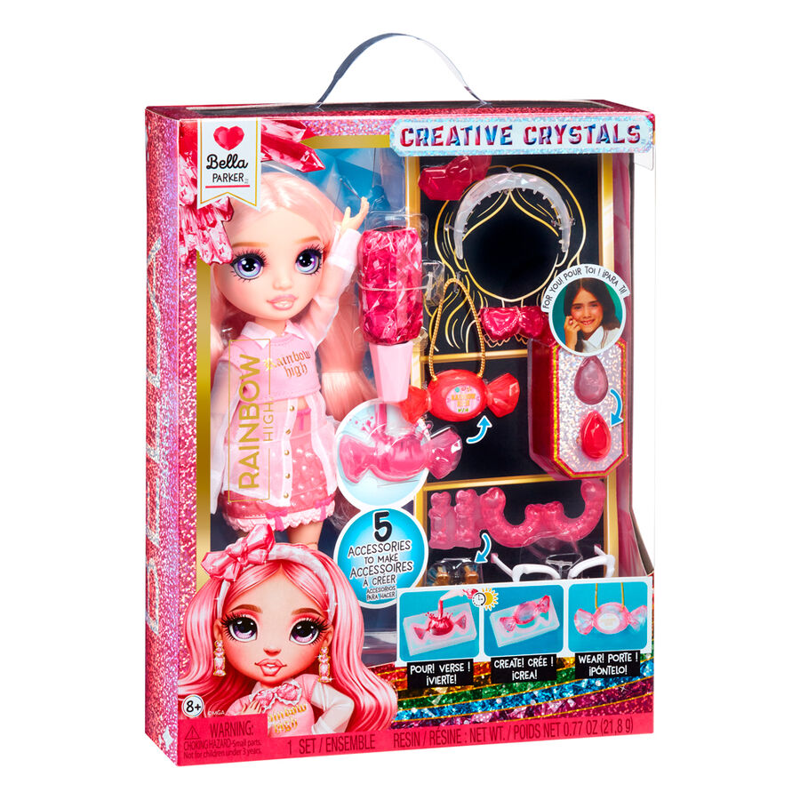 Mga Muñeca Bella Crystal Fashion Rainbow High