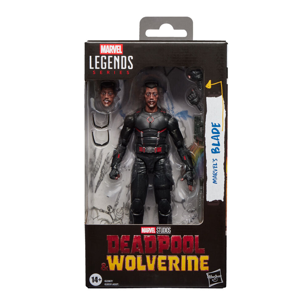 Hasbro Figura Marvel's Blade Deadpool & Wolverine Marvel Legends Series 15cm (imagen 2 de 10)