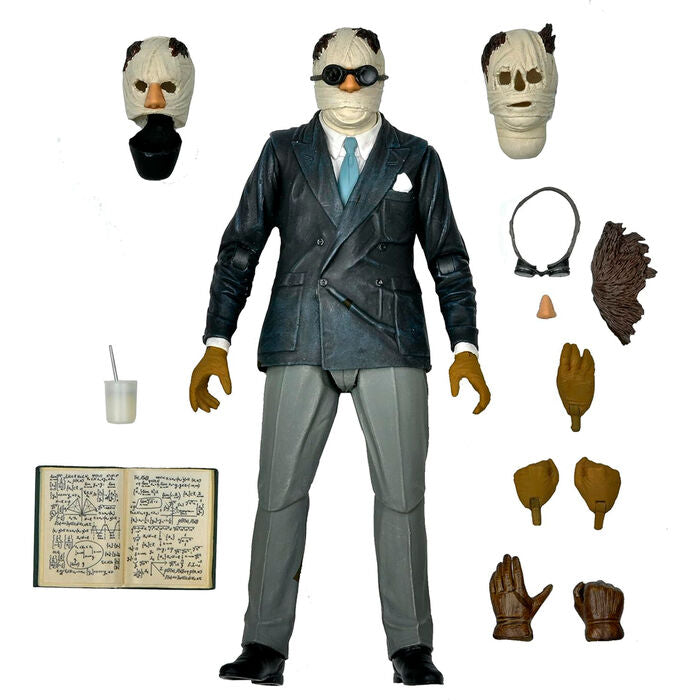 Neca Figura Ultimate Hombre Invisible Universal Monster 18cm (imagen 3 de 8)