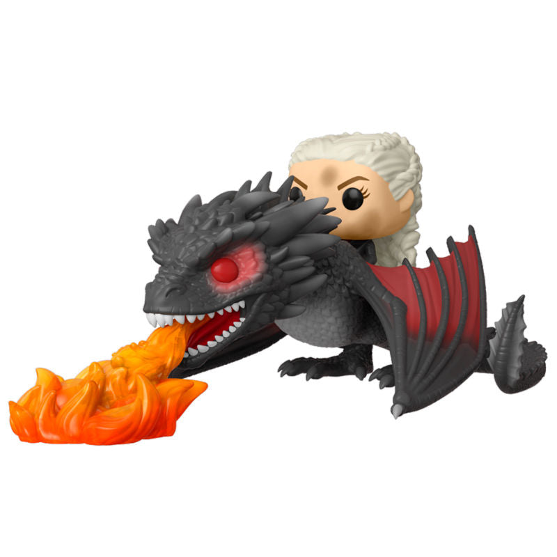 Funko Figura POP Juego de Tronos Daenerys on Fiery Drogon (imagen 2 de 3)