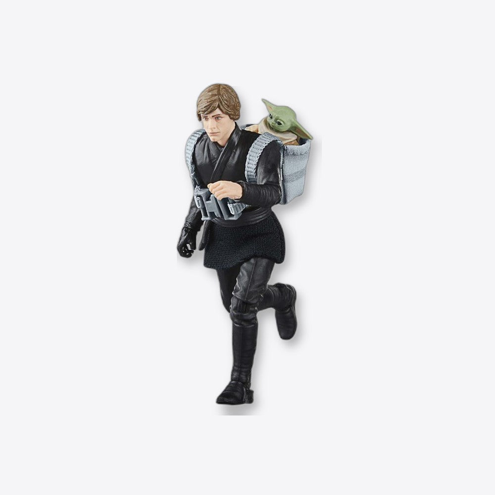 Figura hasbro star wars the book of boba fett luke skywalker & grogu (imagen 2 de 6)