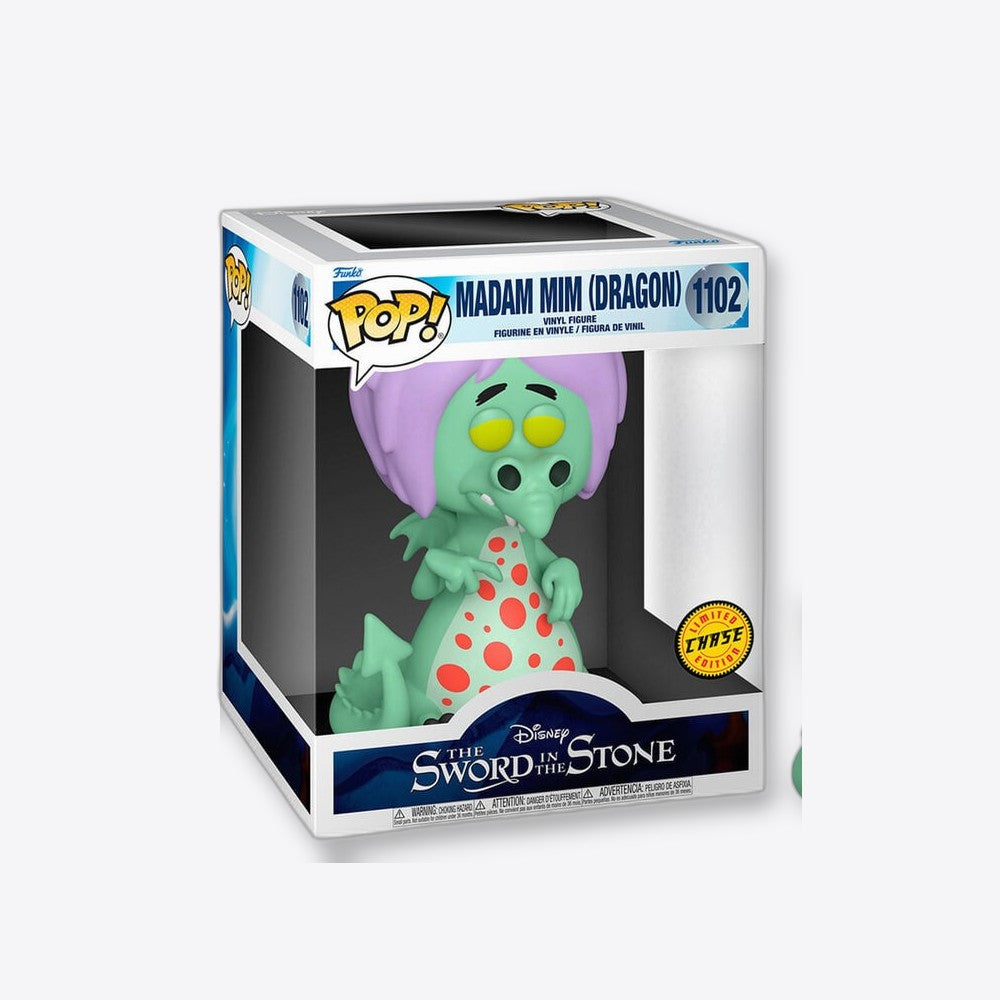 Funko Figura POP Disney Merlin El Encantador Mim as Dragon Chase 15cm (imagen 5 de 6)