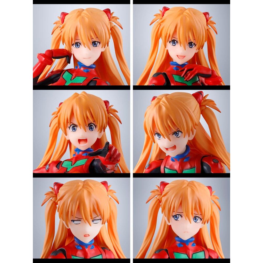 Tamashii Nations Figura S.H. Figuarts Asuka Shikinami Langley Evangelion 13,5cm (imagen 4 de 7)