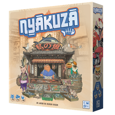 Asmodee Juego de mesa nyakuza