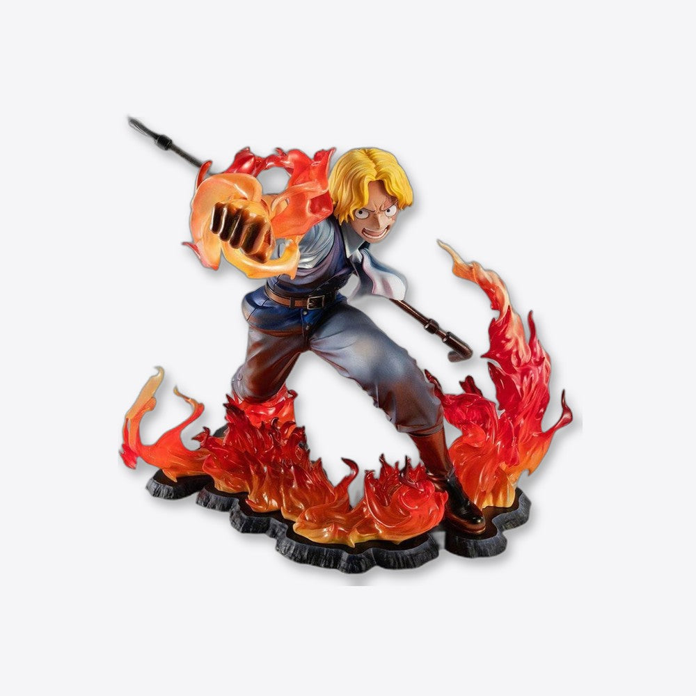 Figura megahouse one piece sabo fire fist inheritance p.o.p. edicion limitada (imagen 2 de 6)