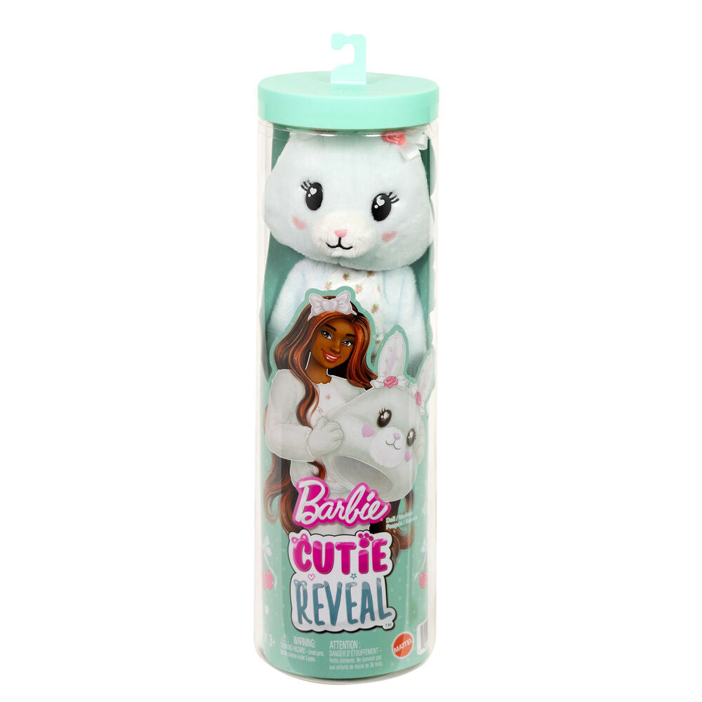 Mattel Muñeca Conejito Menta Cutie Reveal Lazos Dulces Barbie