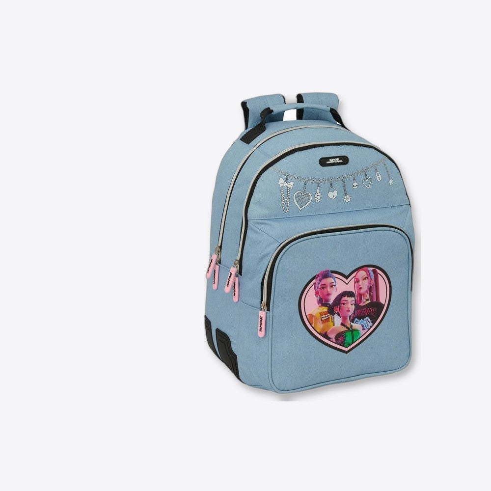 Safta Mochila Huntrix Kpop Demon Hunters 42cm adaptable (imagen 6 de 6)