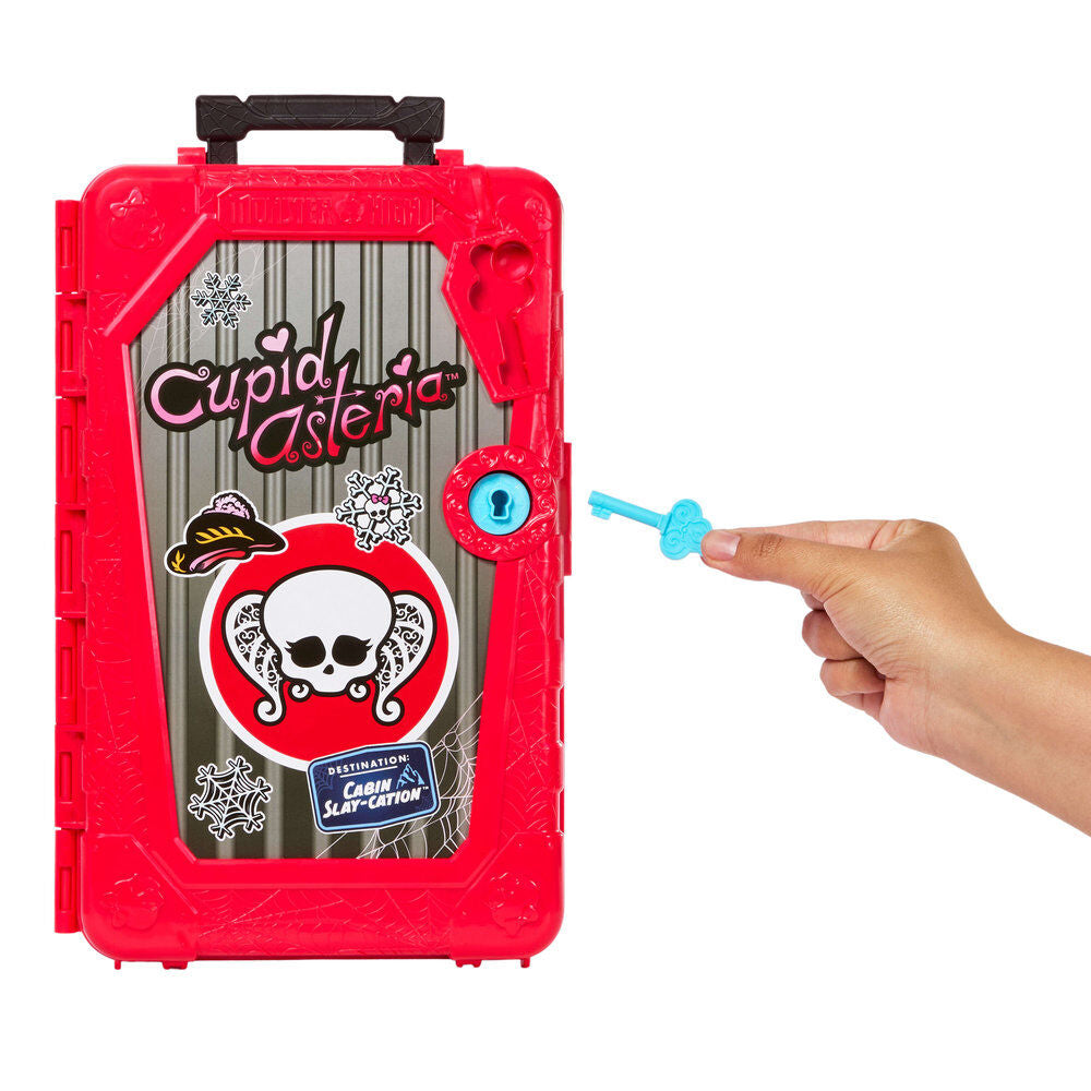 Mattel Muñeca Cupid Asteria y Armario Skulltimate Secrets Monster High (imagen 4 de 6)
