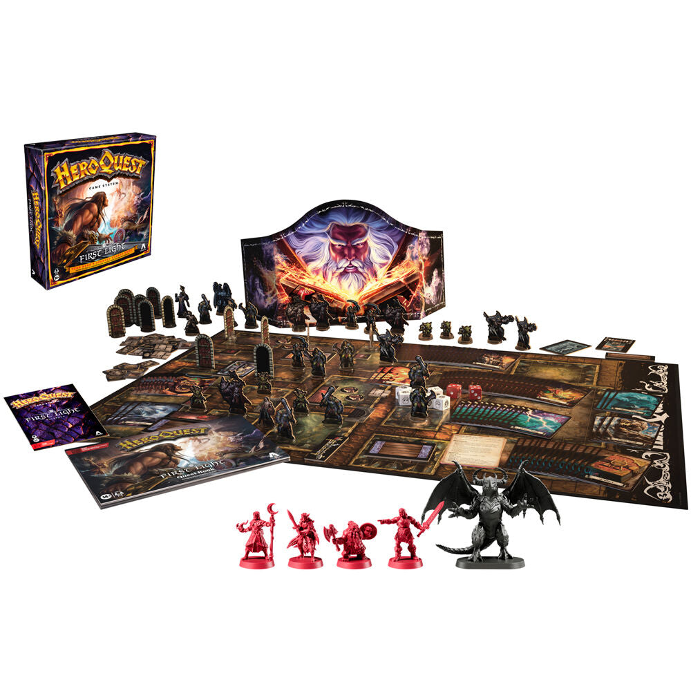 Hasbro Juego mesa First Light Hero Quest español (imagen 4 de 10)