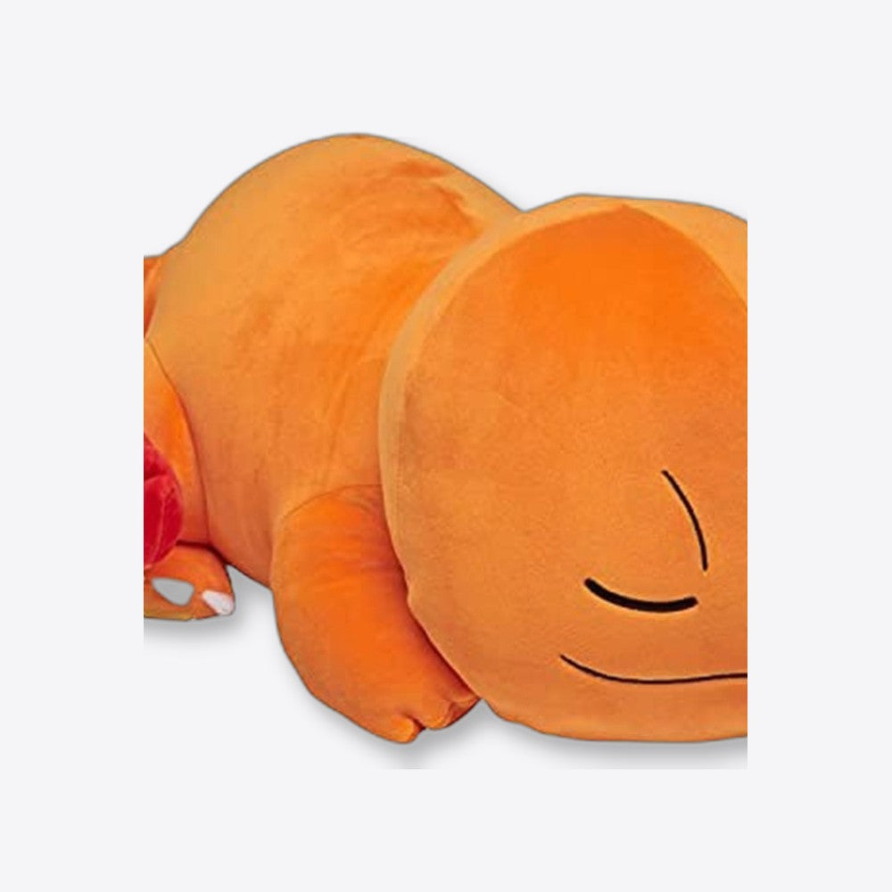 Jazwares Peluche pokemon charmander dormilon 46 cm (imagen 5 de 6)