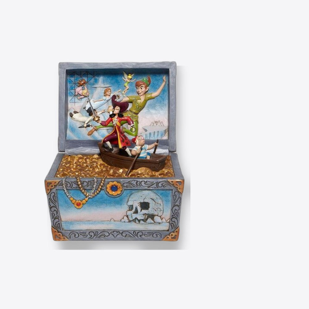 Figura enesco disney peter pan cofre del tesoro peter pan garfio & compañia (imagen 6 de 6)