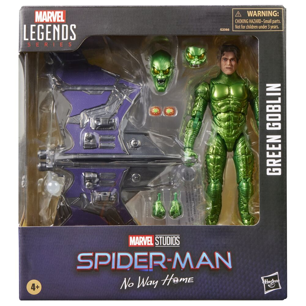 Hasbro Figura Green Goblin Spider-Man No Way Home Marvel Studios 15cm (imagen 8 de 10)