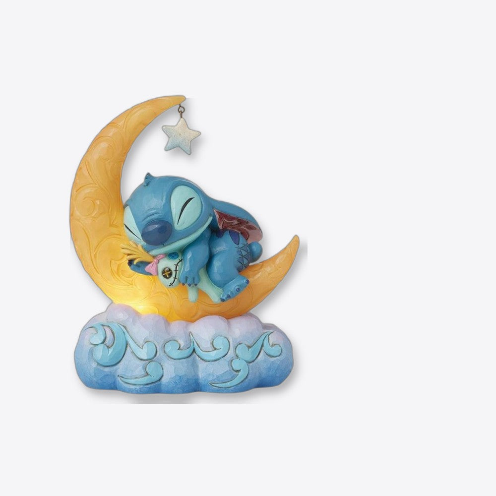 Figura luminosa enesco disney stitch y scrump en la luna (imagen 6 de 6)
