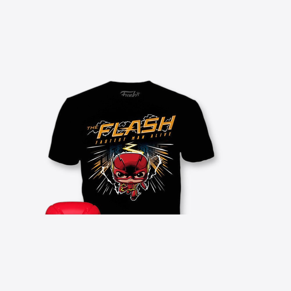 Funko Set figura POP & Tee DC Comics The Flash (imagen 3 de 6)