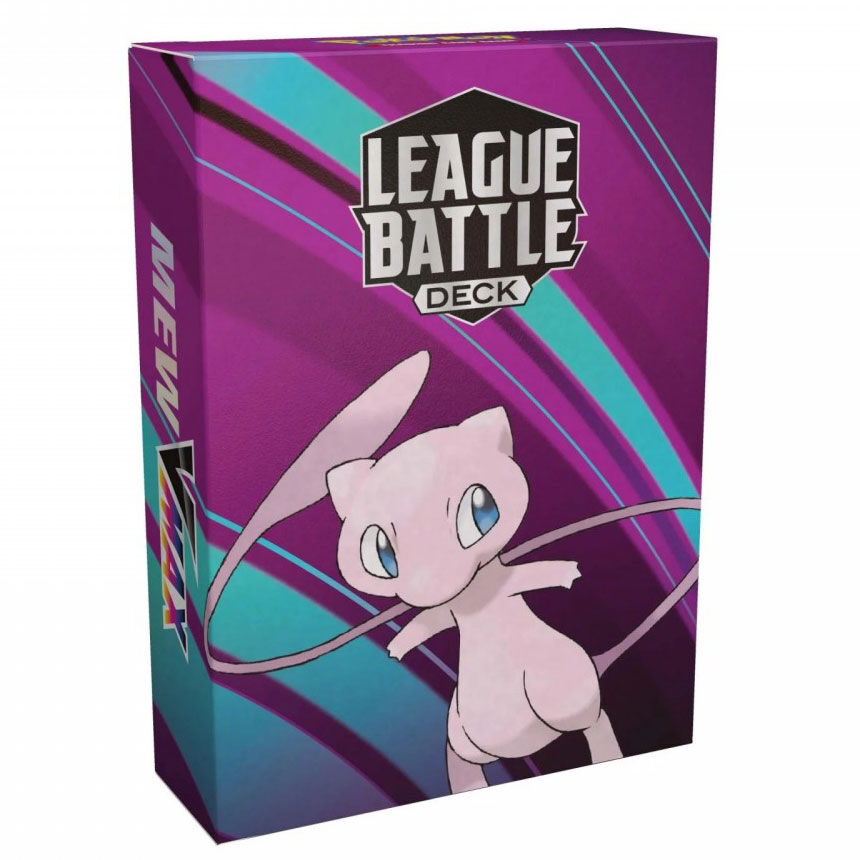 Pokemon Juego De Cartas Blister Cartas League Battle Mew VMax Pokemon español (imagen 4 de 5)