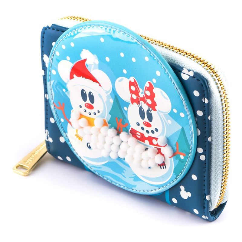 Cartera Mickey Minnie Snowman Disney Loungefly (imagen 3 de 6)