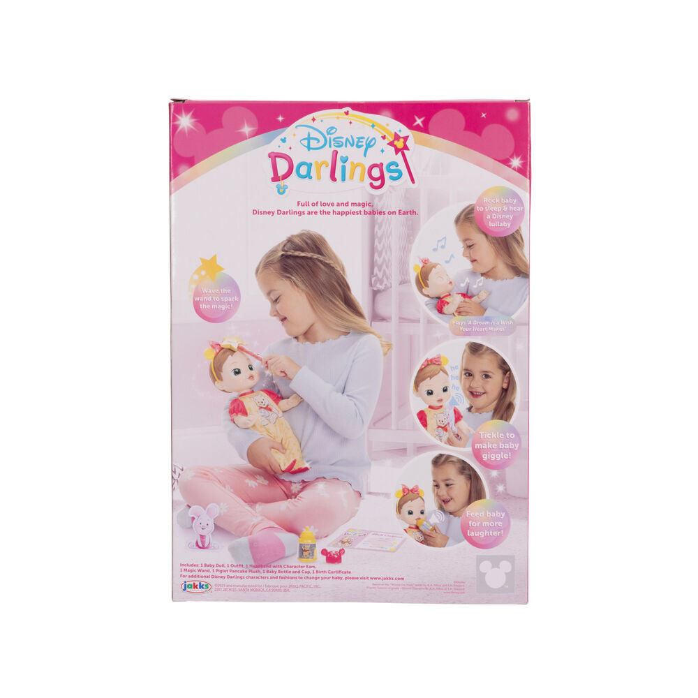Jakks Pacific Muñeca interactiva Winnie The Pooh Disney Darlings 30cm (imagen 9 de 10)