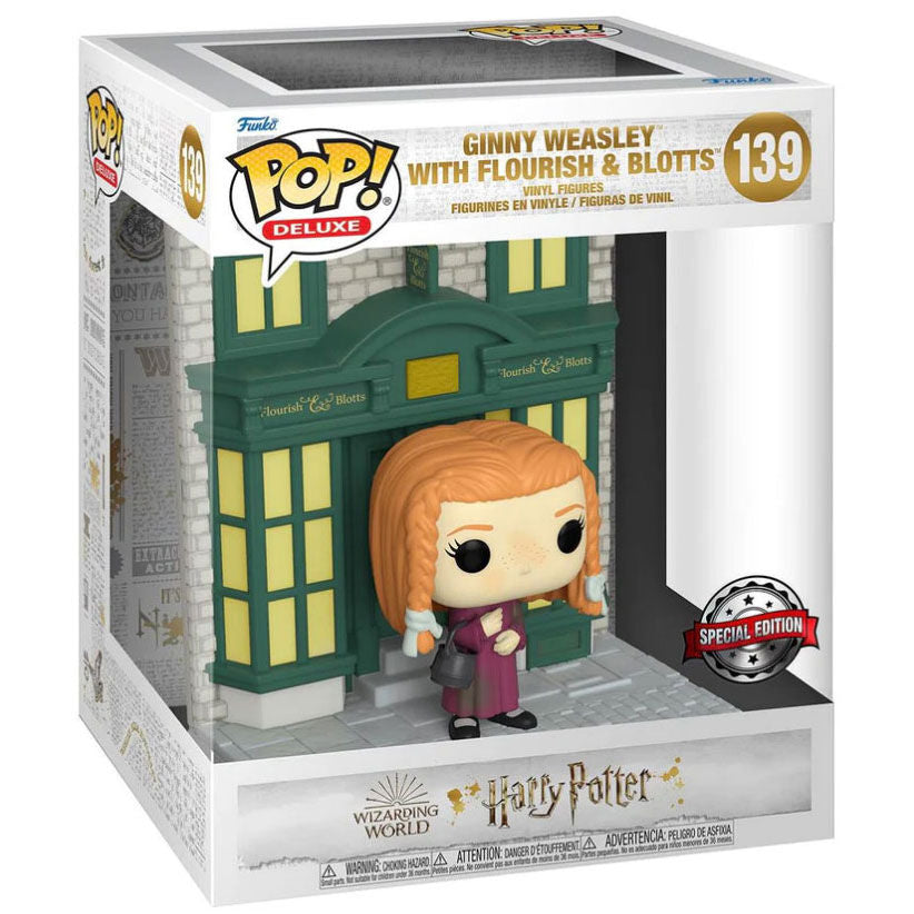 Funko Figura POP Harry Potter Diagon Alley Ginny Weasley Flourish & Blotts Exclusive (imagen 2 de 4)