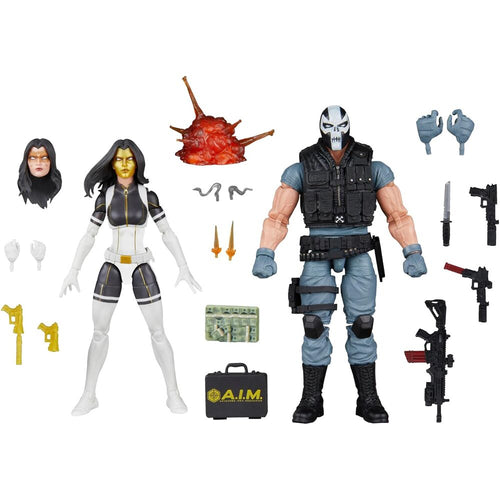 Hasbro Blister 2 figuras Madame Masque & Crossbones Super Villains Marvel Legends Series 15cm (imagen 2 de 10)