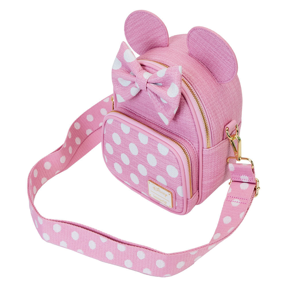 Mochila Straw Minnie Disney Loungefly 20cm (imagen 5 de 6)