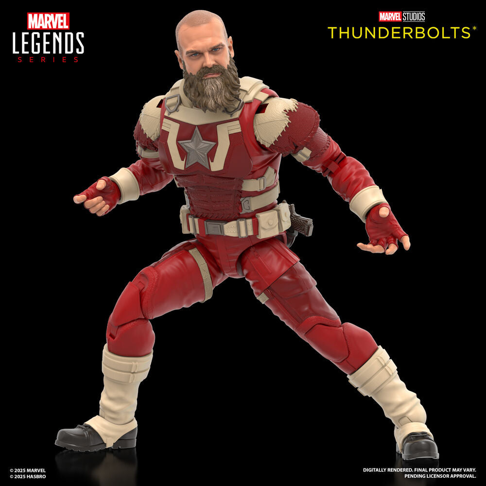Hasbro Blister 2 figuras Yelena Belova & Red Guardian Thunderbolts Marvel Legends 15cm (imagen 7 de 9)