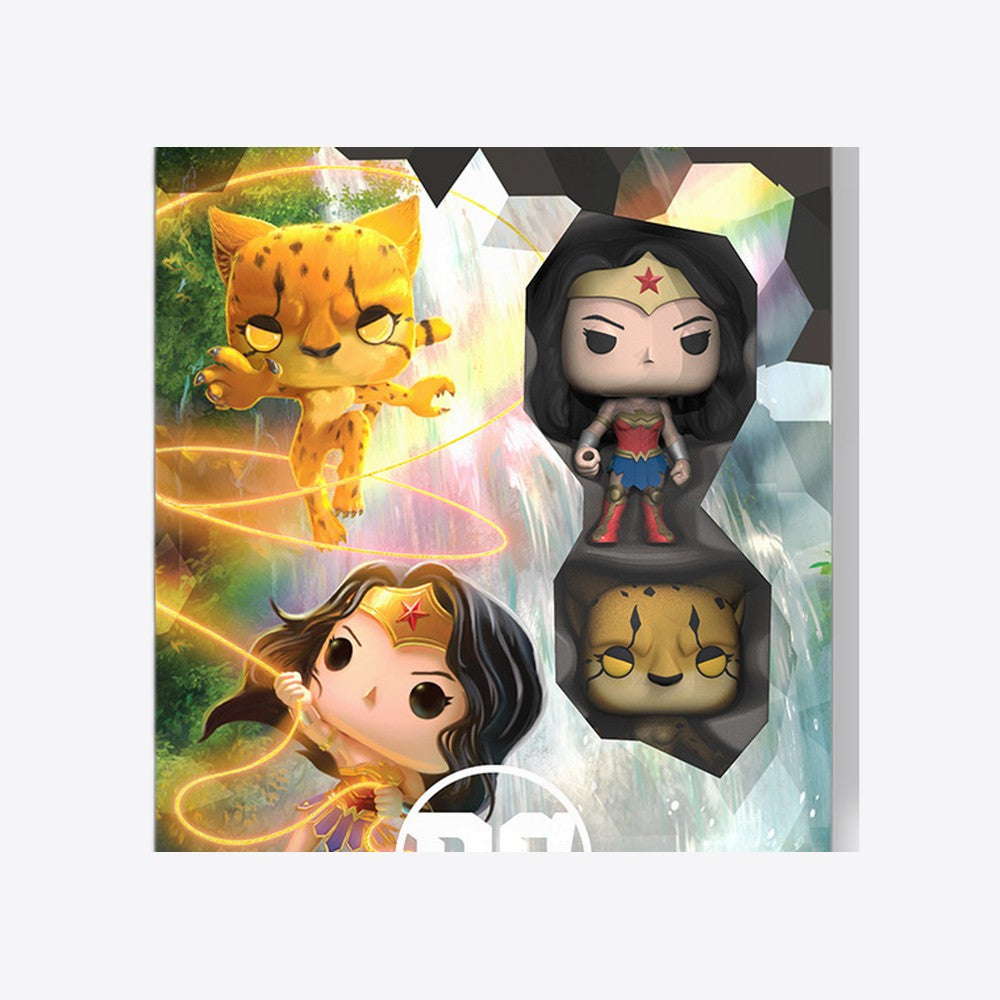 Juego de mesa funkoverse dc edicion 102 wonder woman & cheetah ingles (imagen 5 de 6)