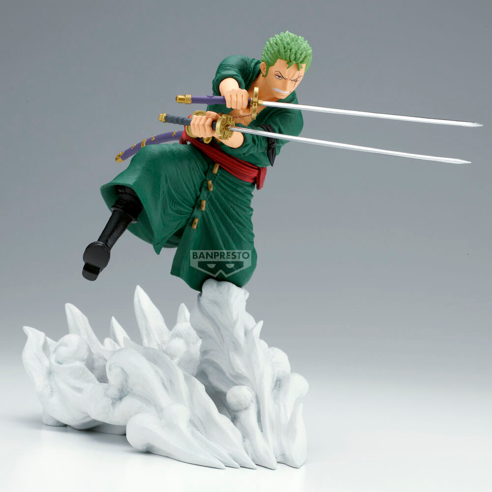 Banpresto Figura Roronoa Zoro Senkozekkei One Piece 15cm (imagen 2 de 5)