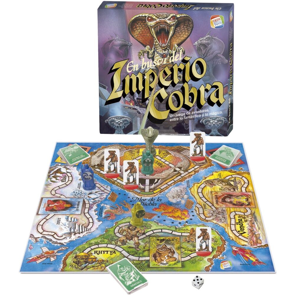 Juego de Mesa En Busca Del Imperio Cobra Español Educa