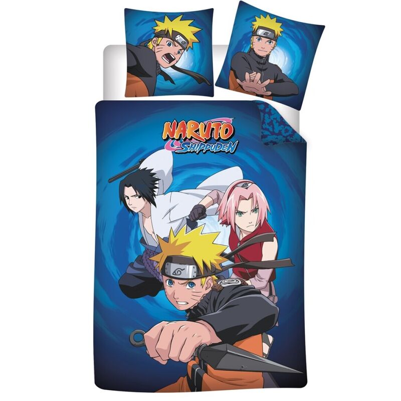 Pierrot Funda nordica Naruto Shippuden cama 90 algodon
