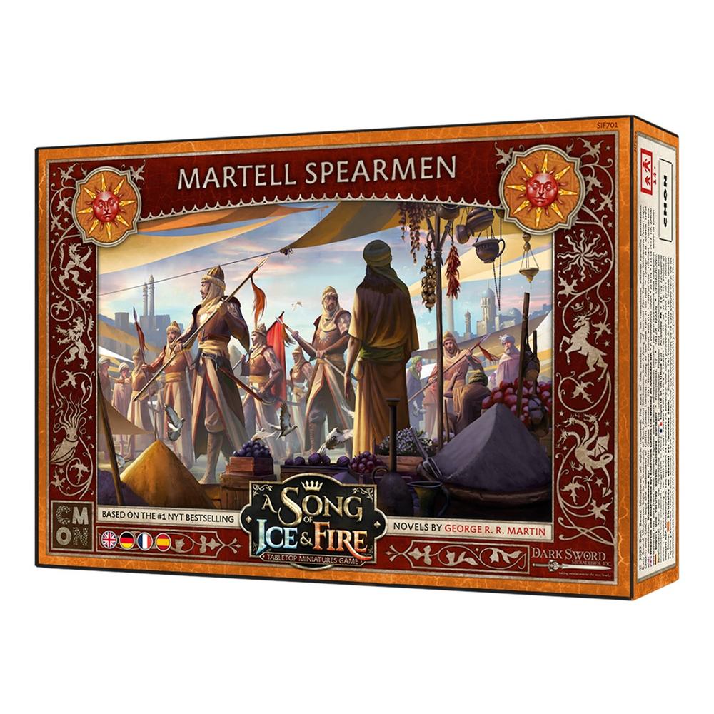 Asmodee Juego de mesa cancion de hielo y fuego lanceros martell edad recomendada 14 años