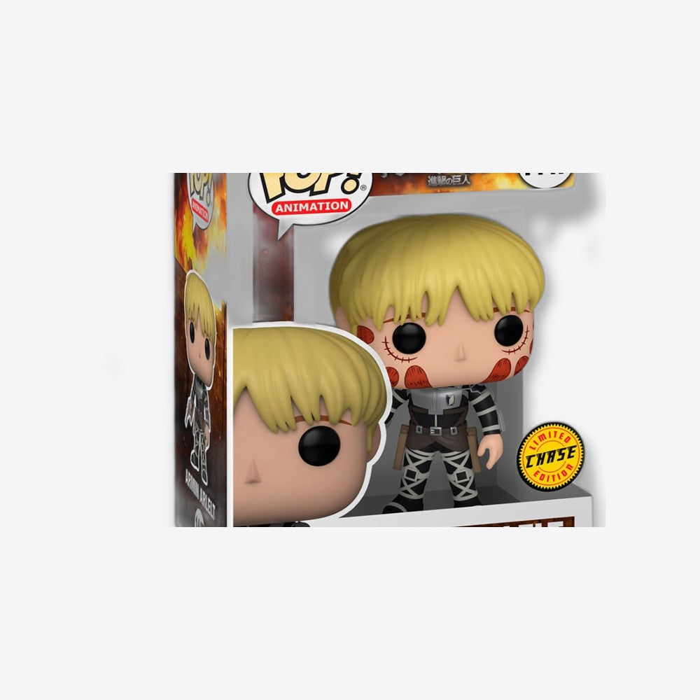 Funko Figura POP Attack on Titan Armin Arlelt Chase (imagen 6 de 6)