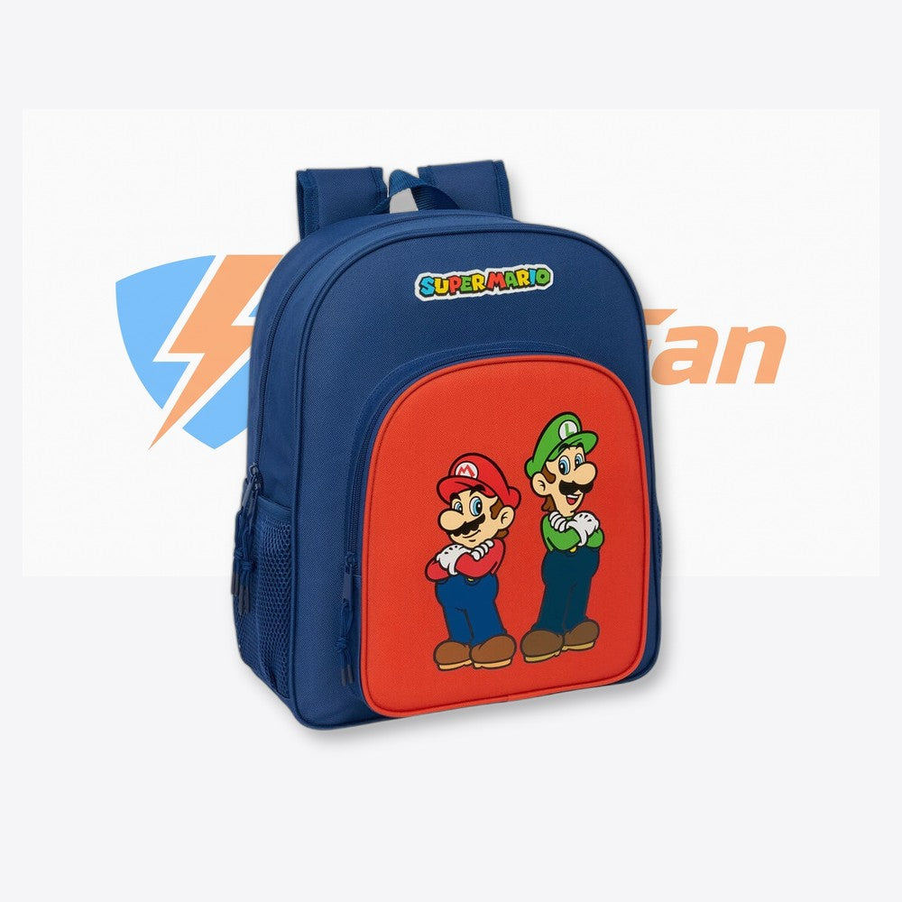 Safta Mochila Mamma Mia Super Mario Bros 38cm adaptable (imagen 4 de 6)
