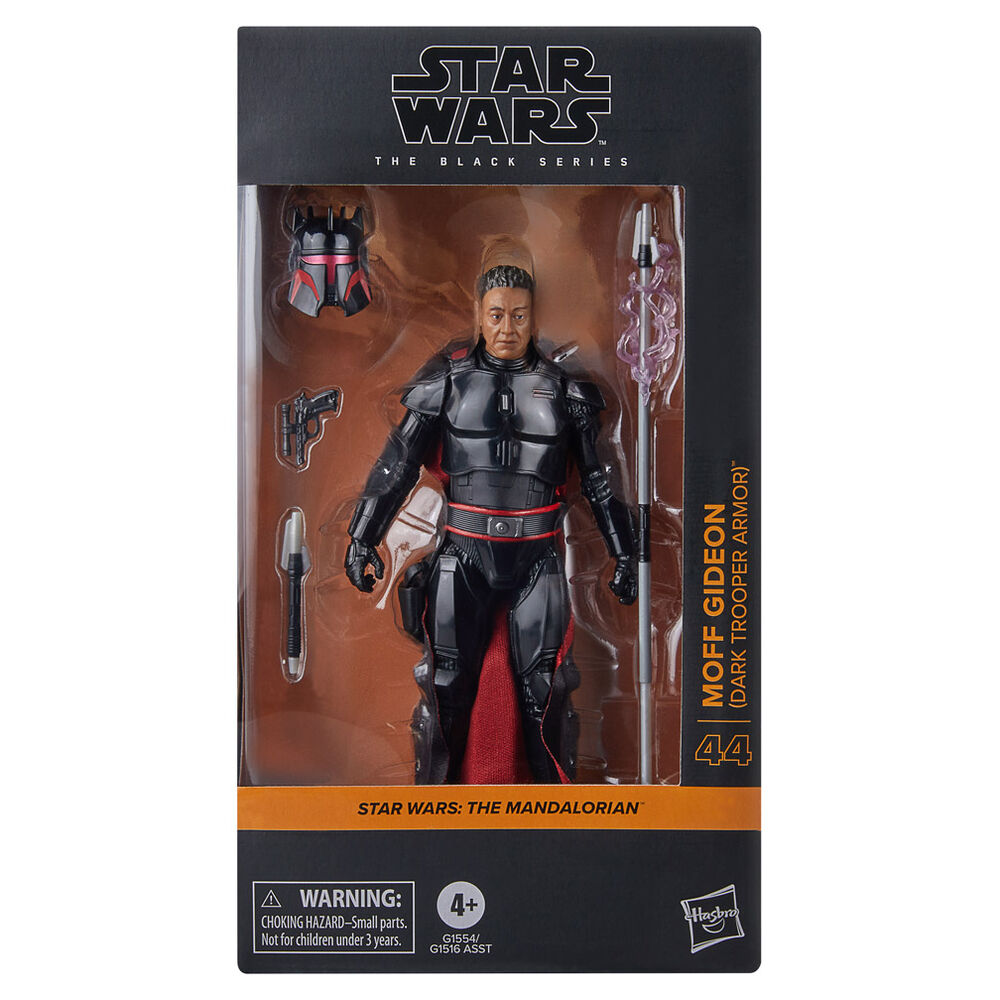 Hasbro Figura Moff Gideon Dark Armor The Mandalorian Star Wars 15cm (imagen 2 de 10)