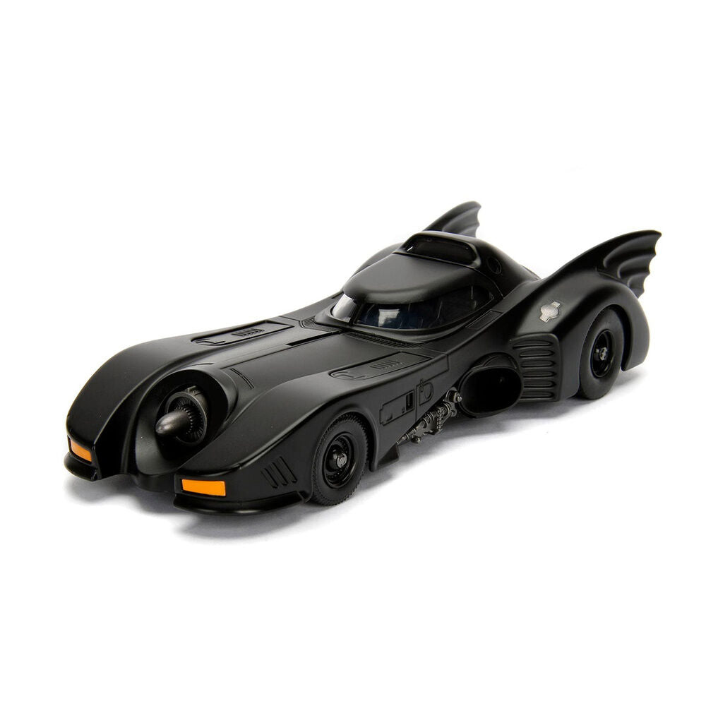 DC Comics Figura Batman + Batmóvil Metal Jada Toys