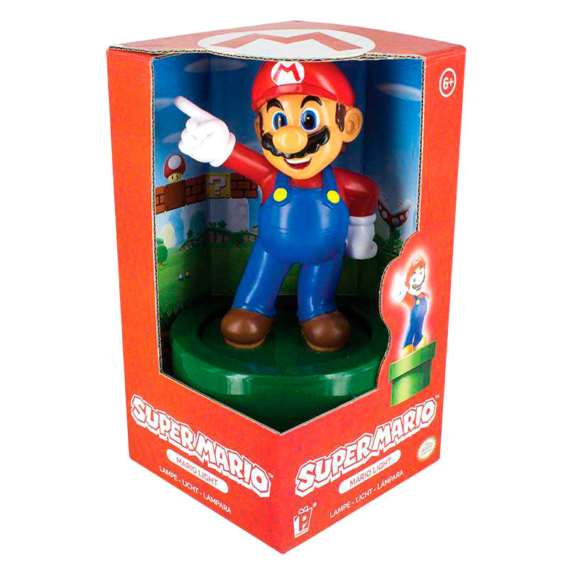 Super Mario Bros Lámpara Nintendo