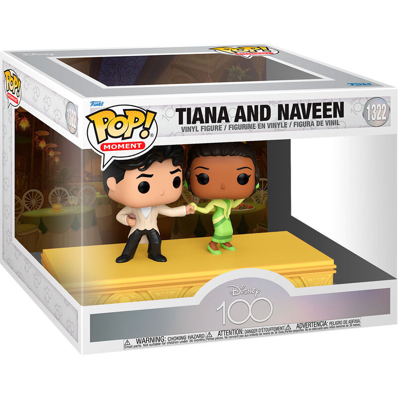 Funko Figura POP Disney 100th Anniversary Tiana & Naveen