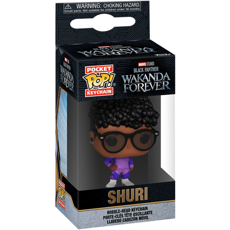 Funko Pocket POP Marvel Black Panther Wakanda Forever Shuri Llavero