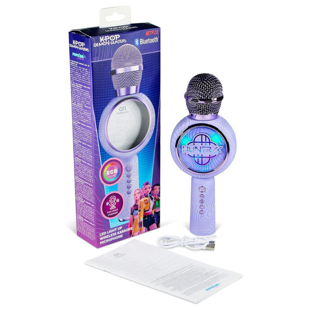 Otl Technologies Microfono altavoz LED Kpop Demon Hunter (imagen 4 de 10)