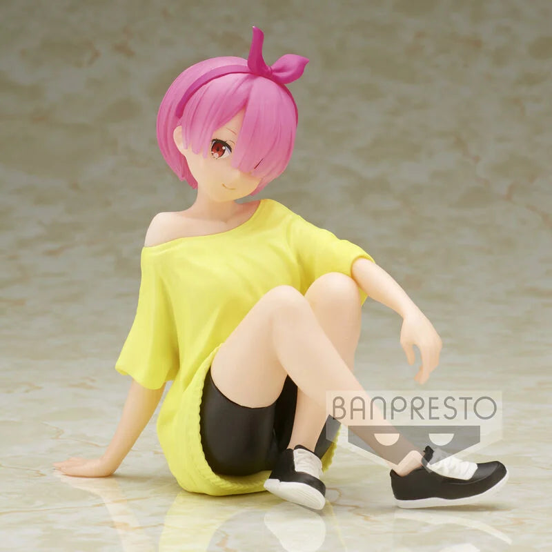 Banpresto Figura Ram Training Syle Relax Time Re:Zero Starting Life in Another World 14cm