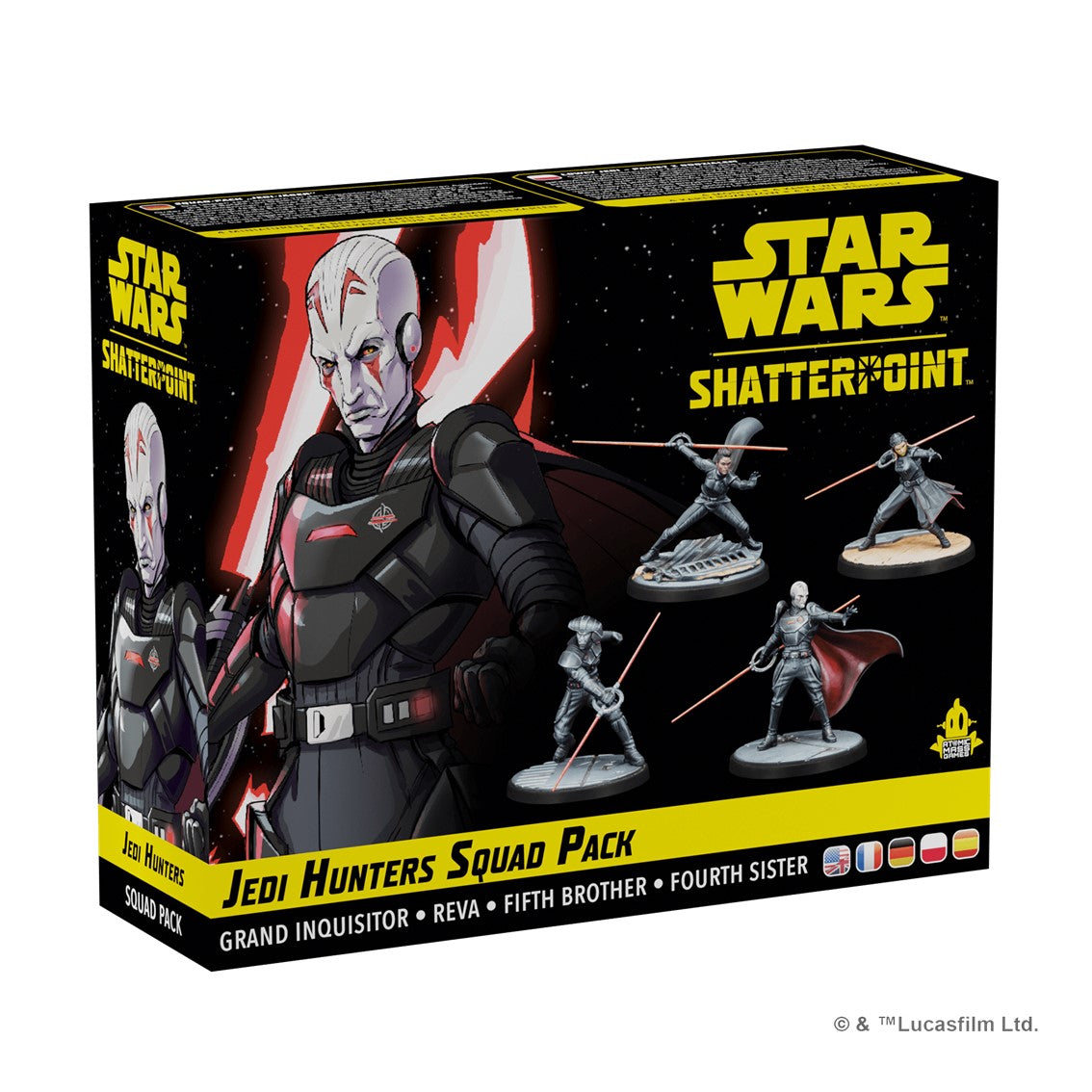 Asmodee Juego de mesa star wars shatterpoint jedi hunters squad pack