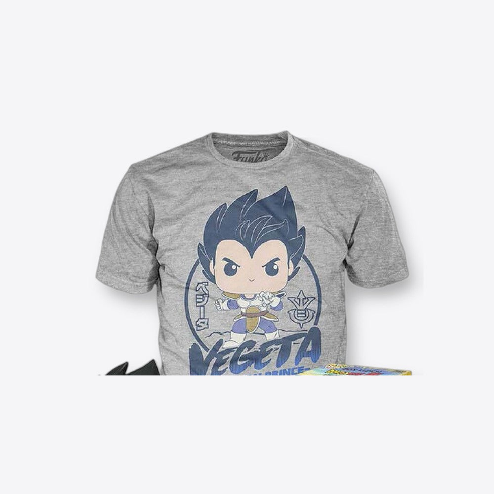 Funko Set figura POP & Tee Dragon Ball Z Vegeta (imagen 3 de 6)