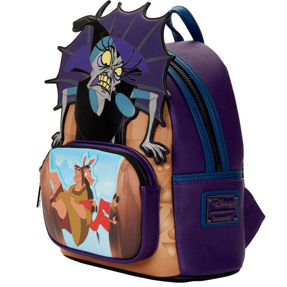 Mochila Villanos El Emperador y sus Locuras Disney Loungefly 26cm (imagen 3 de 6)