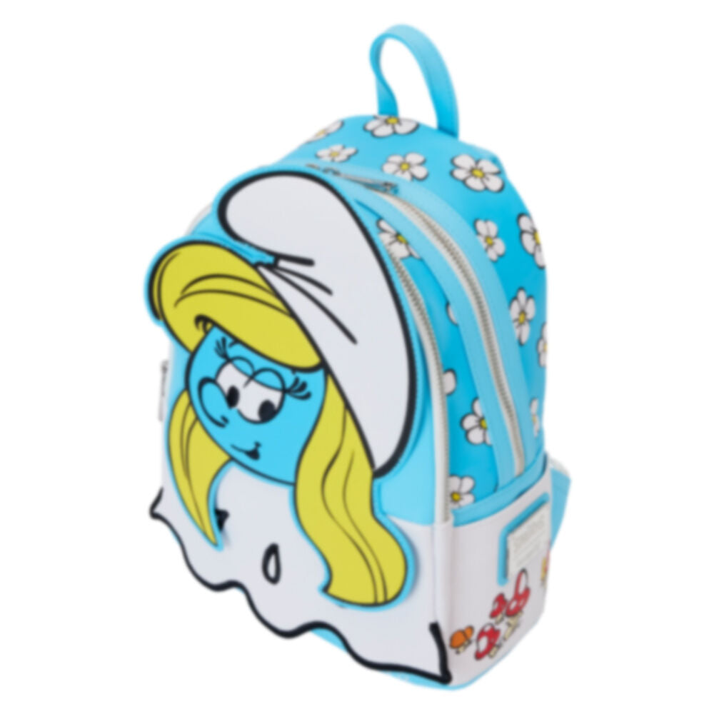 Mochila Pitufina Los Pitufos Loungefly 26cm (imagen 3 de 7)