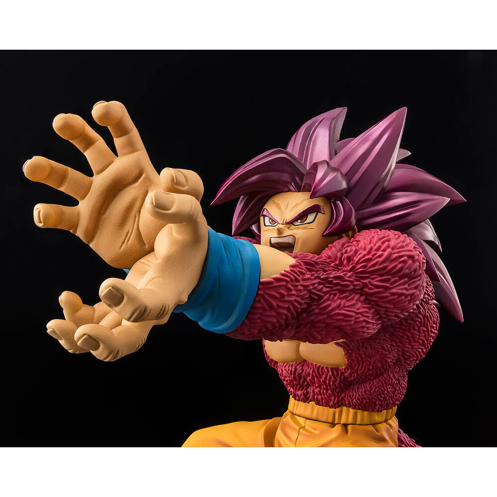 Tamashii Nations Figura Figuarts Zero Son Goku Super Saiyan 4 Extra Battle Dragon Ball Daima 20cm (imagen 6 de 7)