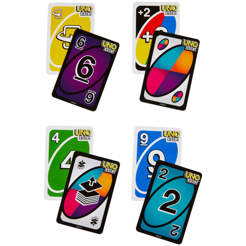 UNO Flip! Juego de Cartas Doble Cara Mattel Familiar