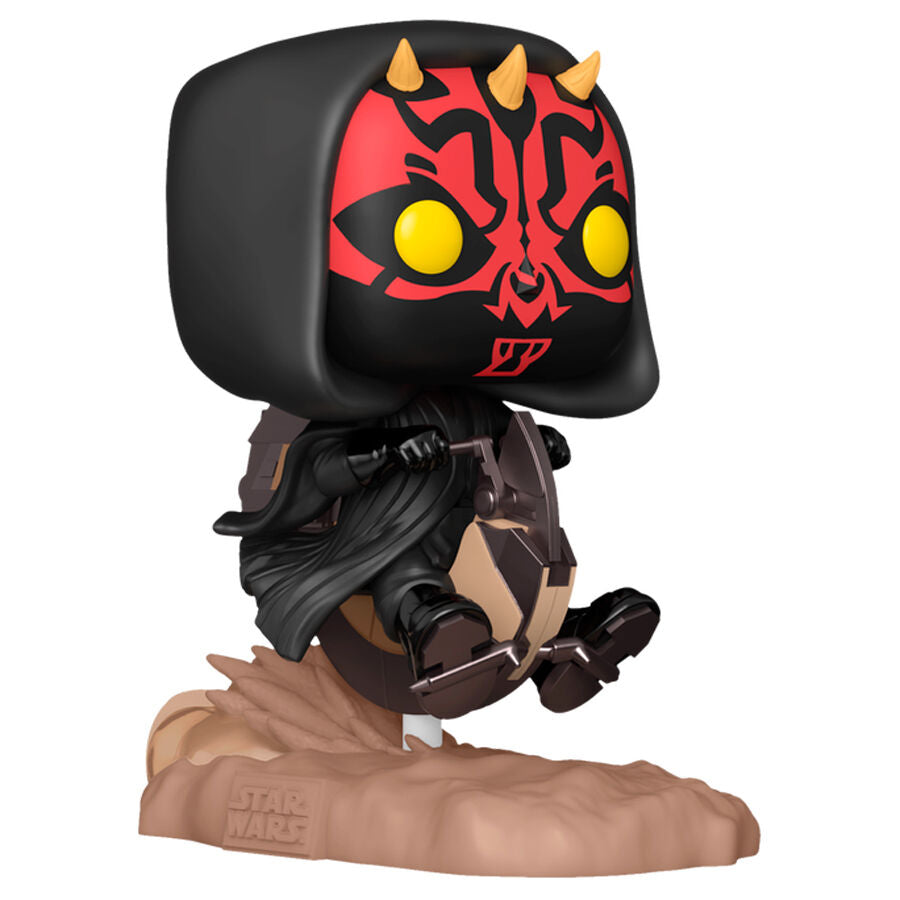 Funko Figura POP Rides Deluxe Star Wars Darth Maul On Bloodfin Speeder