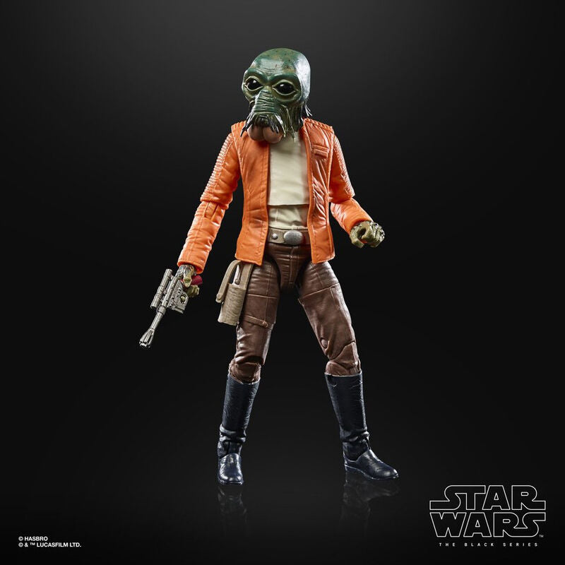 Hasbro Set figuras The Power Of The Force Cantina Showdown Black Series Star Wars 15cm (imagen 5 de 8)