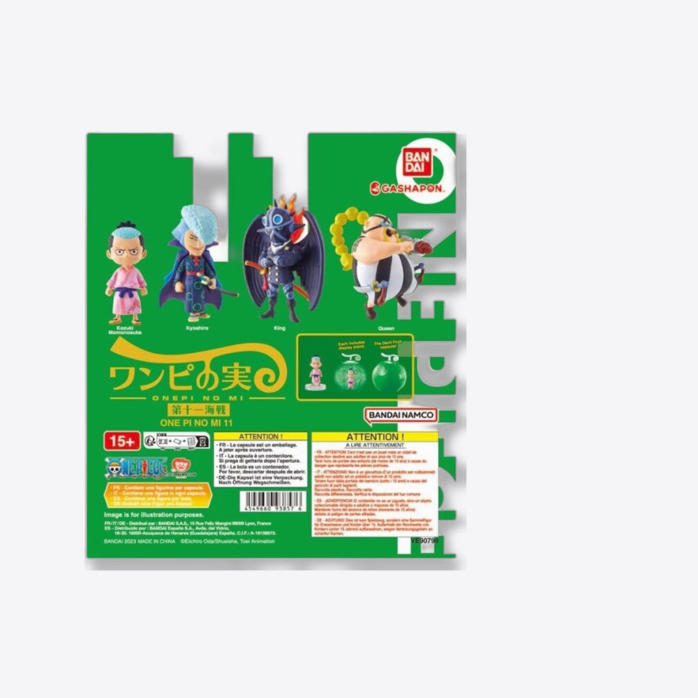 Banpresto Set gashapon figuras bandai lote 20 articulos one piece no mi 11 (imagen 6 de 6)