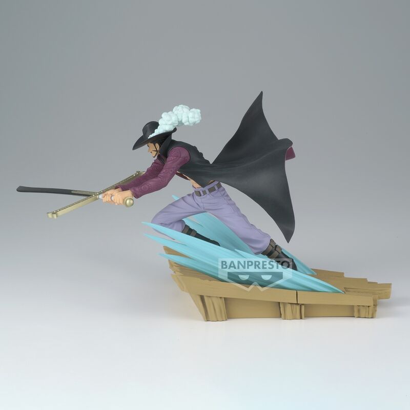 Banpresto Figura Dracule Mihawk Senkozekkei One Piece 12cm (imagen 4 de 6)