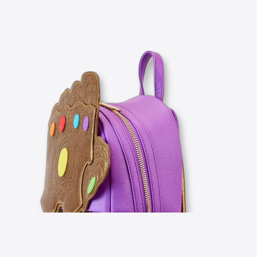 Mochila Guantelete Thanos Marvel Loungefly 26cm (imagen 6 de 6)